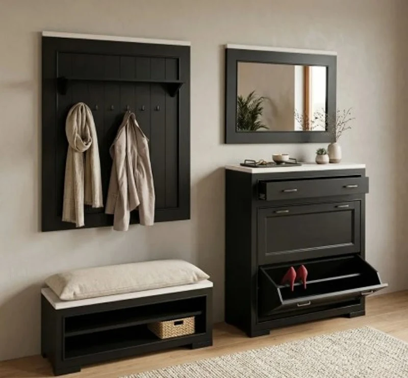 Casa Padrino Möbel Set im Landhausstil, 100 x 35 x 70 cm