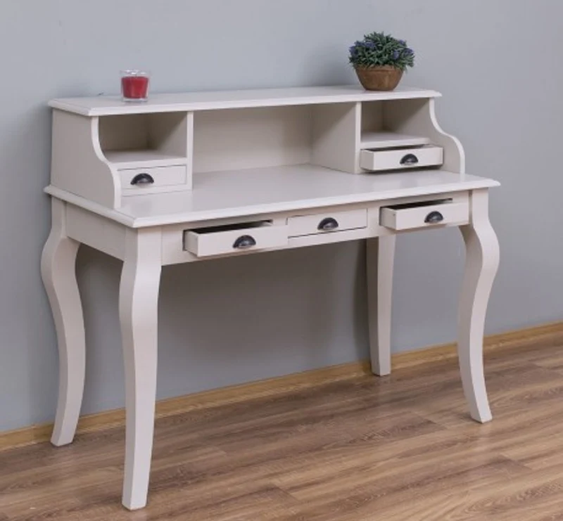 Casa Padrino Schreibtisch im Landhausstil, 130 x 60 x 103 cm
