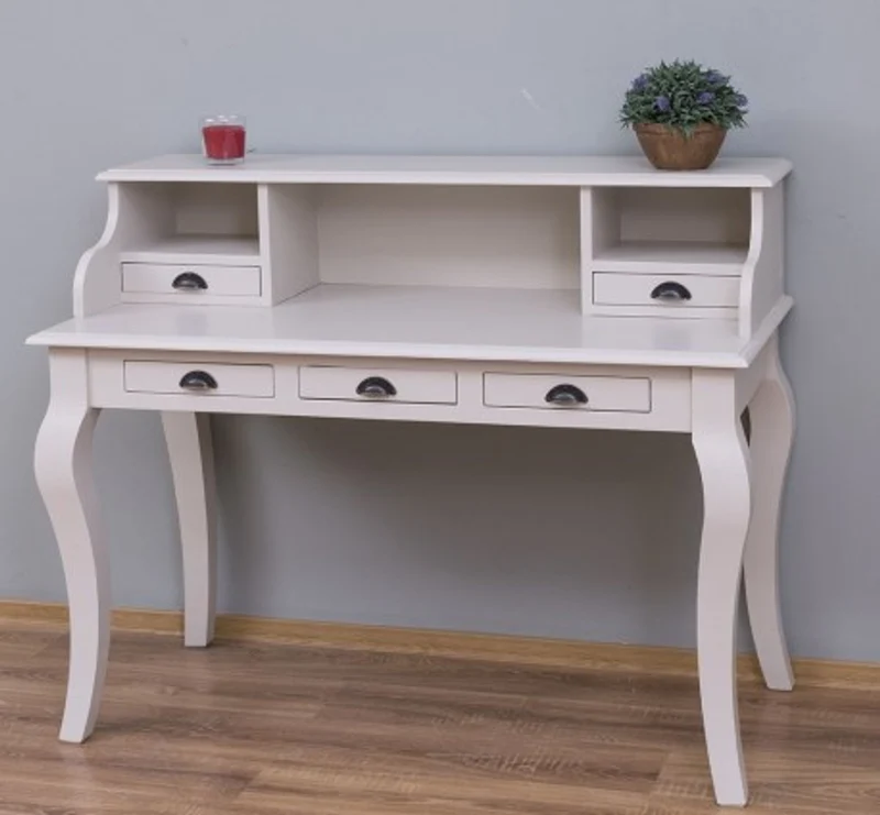 Casa Padrino Schreibtisch im Landhausstil, 130 x 60 x 103 cm