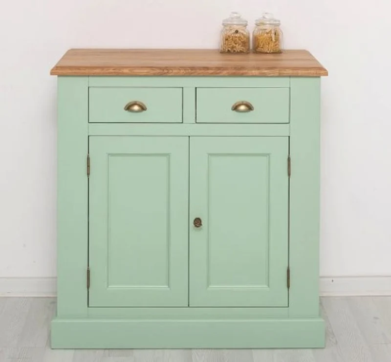 Casa Padrino Sideboard im Landhausstil mit 2 Türen und 2 Schubladen, 90 x 47 x 93 cm