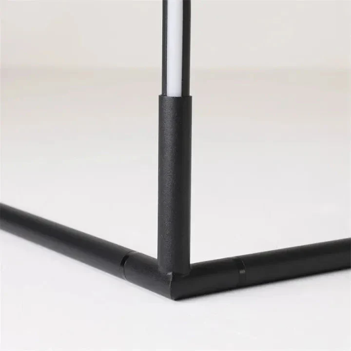 Staande Lamp LED Dimbaar 3 Lichtkleuren Afstandsbediening 142cm Aluminium Hoeklamp Woonkamer Slaapkamer 3000K 4000K 6000K Sfeerverlichting Zwart Wit | Sansoti
