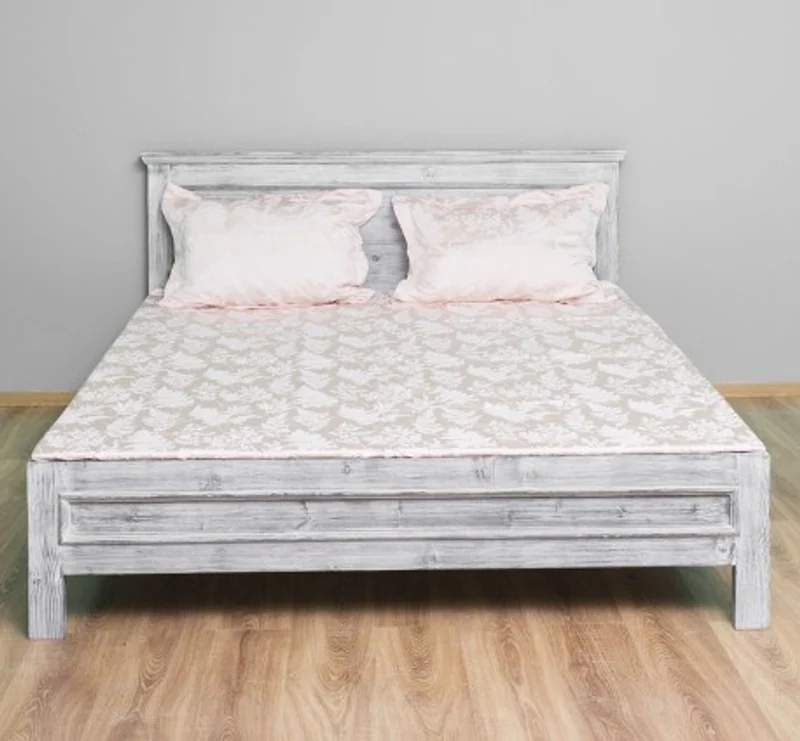 Casa Padrino Bett im Landhausstil, 180 x 200 x 93 cm
