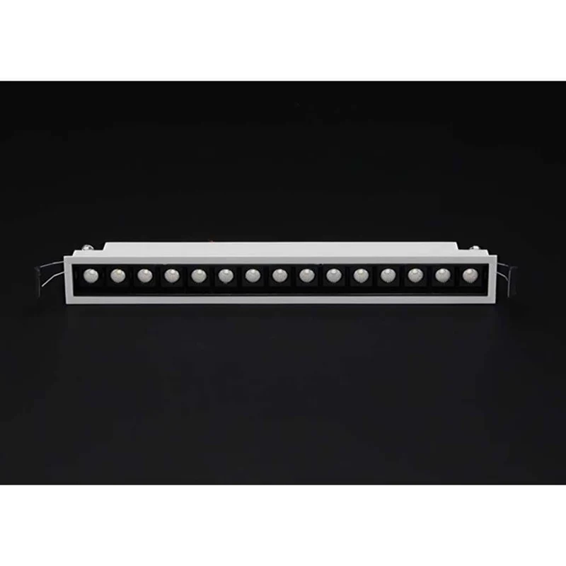 LED Raster-Einbauleuchte Line 1895lm 15x2W Warmweiß