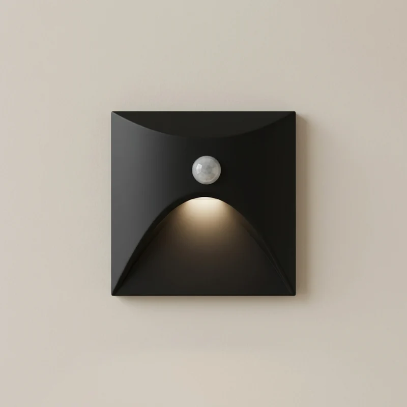 Sensor Wandlamp LED 3W Aluminium IP65 Bewegingsdetectie Buiten Binnen Verlichting | Sansoti