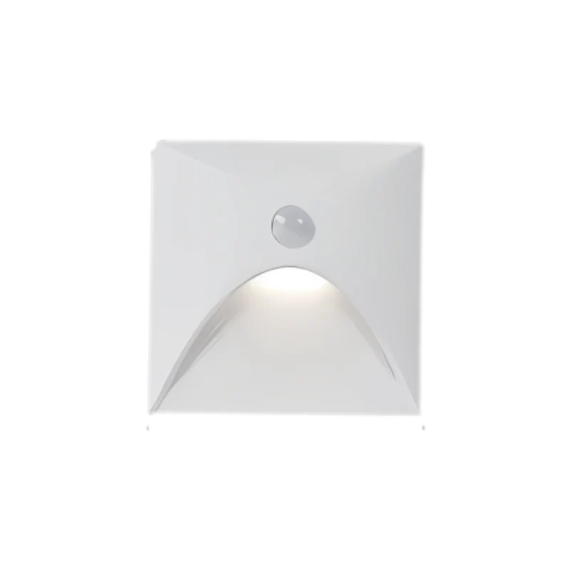 Sensor Wandlamp LED 3W Aluminium IP65 Bewegingsdetectie Buiten Binnen Verlichting | Sansoti