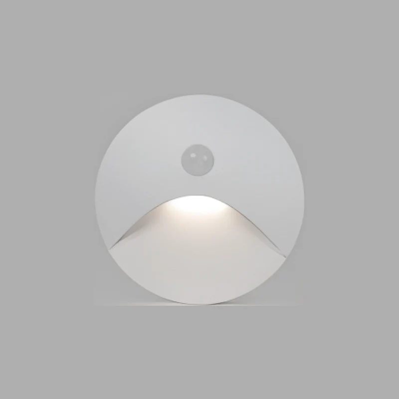 Sensor Wandlamp LED 3W Aluminium IP65 Bewegingsdetectie Buiten Binnen Verlichting | Sansoti