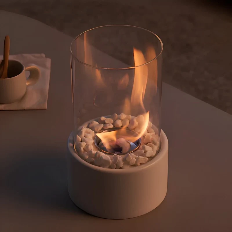 Rookvrije Bio-Ethanol Tafelhaard voor Binnen & Buiten – Moderne Design Tafelhaard