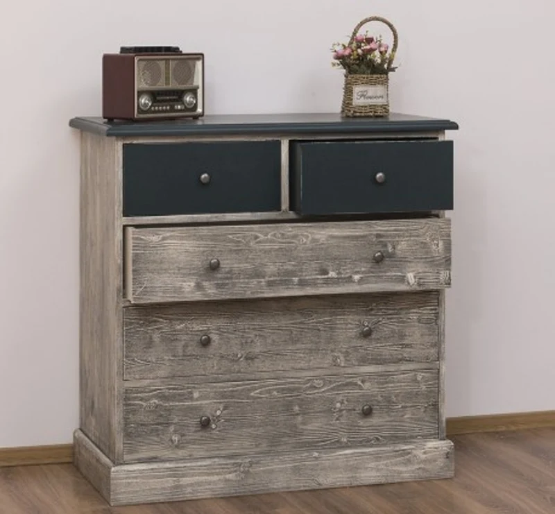 Casa Padrino Kommode im Landhausstil, 100 x 50 x 100 cm