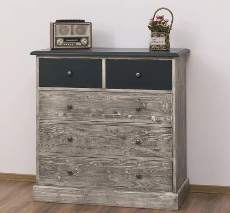 Casa Padrino Kommode im Landhausstil, 100 x 50 x 100 cm