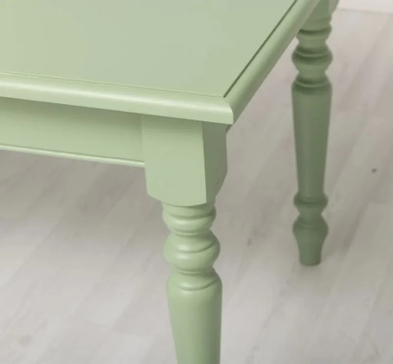 Casa Padrino Esstisch im Landhausstil Hellgrün, 180 x 90 x 78 cm