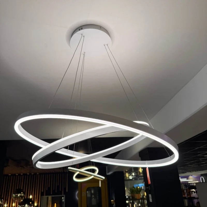 s.luce LED Ring Pendelleuchte rund Direkt oder Indirekt