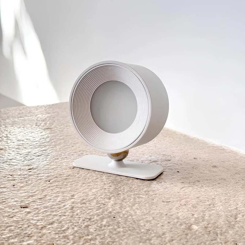 Draadloze Wandlamp Oplaadbaar & Dimbaar met 360° Rotatie – Compacte Touch-bediening Nachtlamp | Sansoti