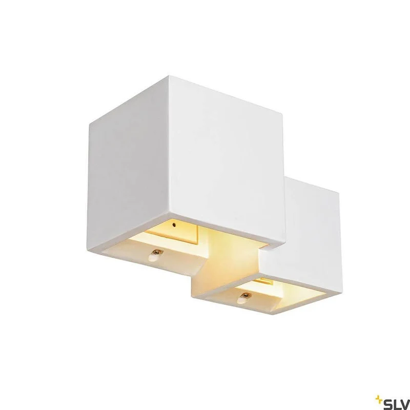 Plastra Cubes Wandleuchte Weiß