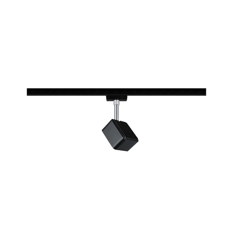 U-Rail LED Schienenspot Cube Spot Schwarz-Matt Dimmbar