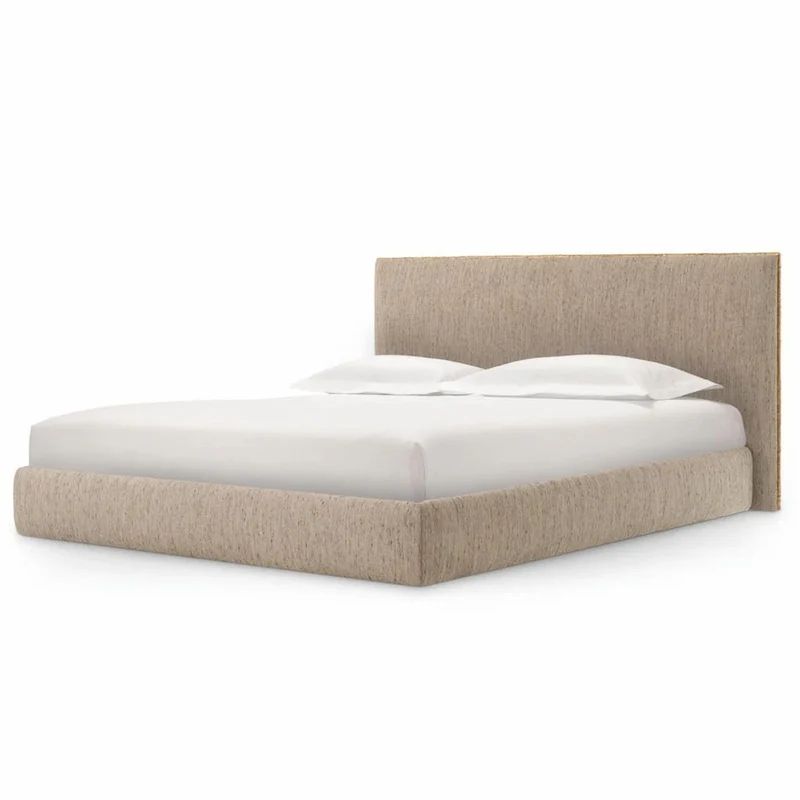 Casa Padrino Luxus Doppelbett Beige / Antik Gold 160 x 200 cm - Schlafzimmer Möbel