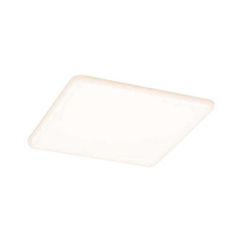 VariFit Veluna LED Einbaupanel CCT-Switch Eckig Weiß, Klar