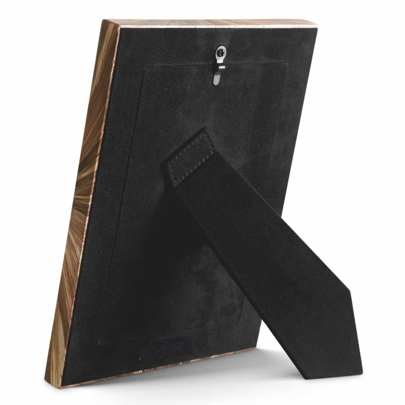 Casa Padrino Luxus Bilderrahmen Braun H. 23 cm - Deko Accessoires