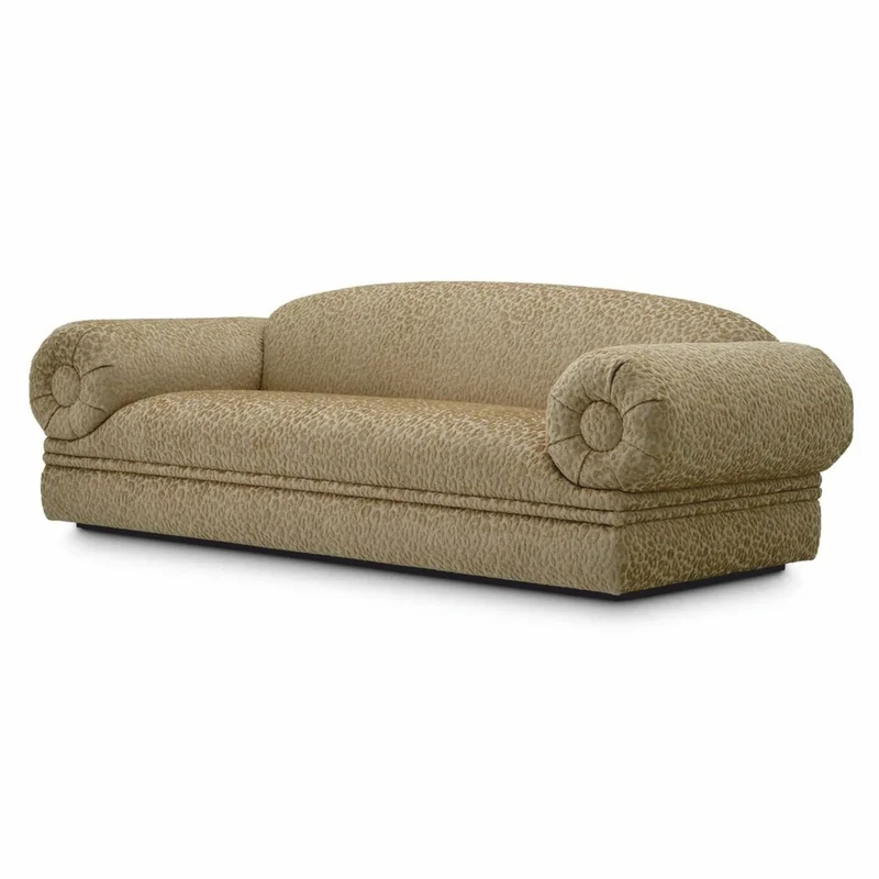 Casa Padrino Luxus Wohnzimmer Sofa Beige 234 cm - Wohnzimmer & Hotel Möbel