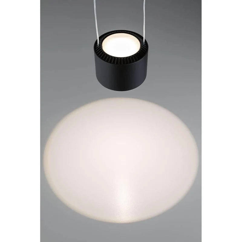 U-Rail LED Schienen Pendelleuchte Aldan Schwarz-Matt