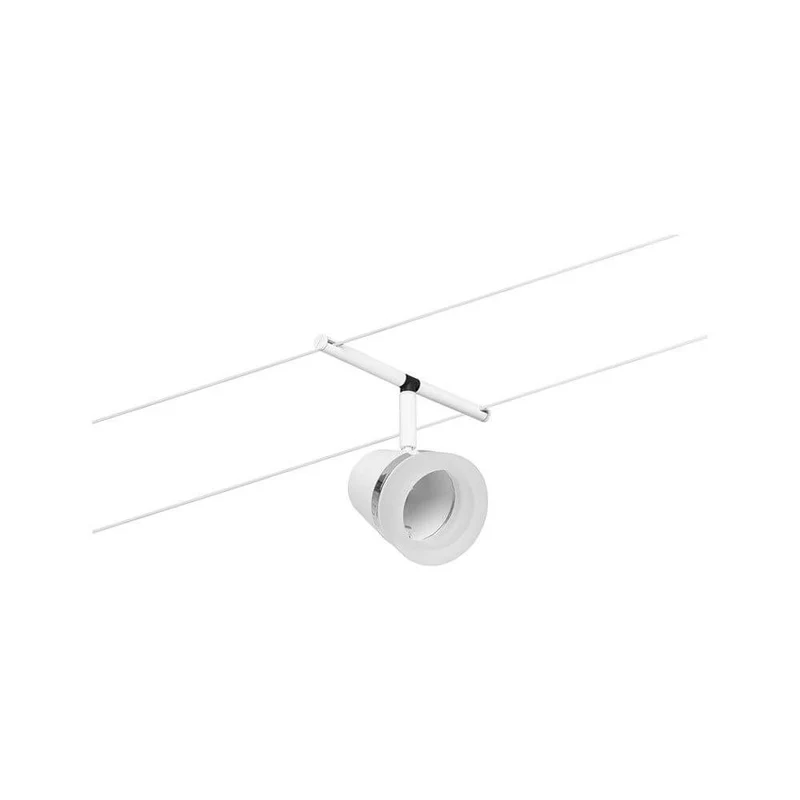 CorDuo Seilsystem Cone Basis-Set Weiß-Matt, Chrom