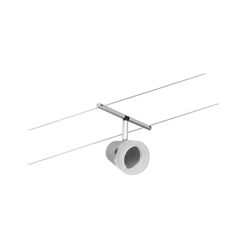 CorDuo Seilsystem Cone Einzelspot Chrom-Matt
