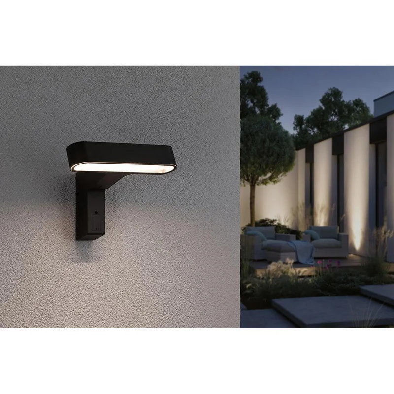 House LED Außenwandleuchte Ito mit Bewegungssensor