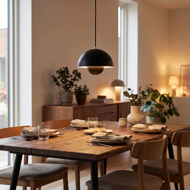 Hanglamp Eettafel Bloempot Scandinavisch Ø 23 cm E26 Kleurrijk Verstelbaar Warm Sfeerlicht | Sansoti
