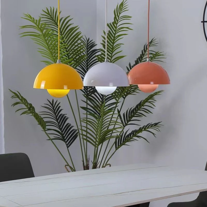 Hanglamp Eettafel Bloempot Scandinavisch Ø 23 cm E26 Kleurrijk Verstelbaar Warm Sfeerlicht | Sansoti