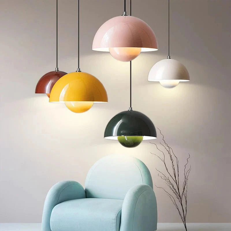 Hanglamp Eettafel Bloempot Scandinavisch Ø 23 cm E26 Kleurrijk Verstelbaar Warm Sfeerlicht | Sansoti