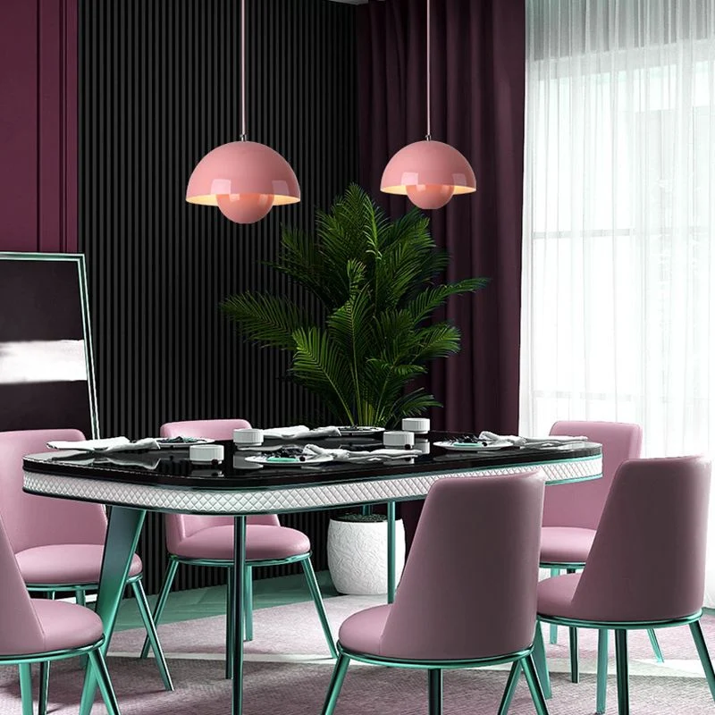 Hanglamp Eettafel Bloempot Scandinavisch Ø 23 cm E26 Kleurrijk Verstelbaar Warm Sfeerlicht | Sansoti