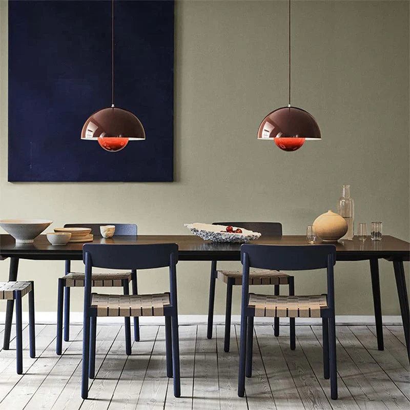 Hanglamp Eettafel Bloempot Scandinavisch Ø 23 cm E26 Kleurrijk Verstelbaar Warm Sfeerlicht | Sansoti