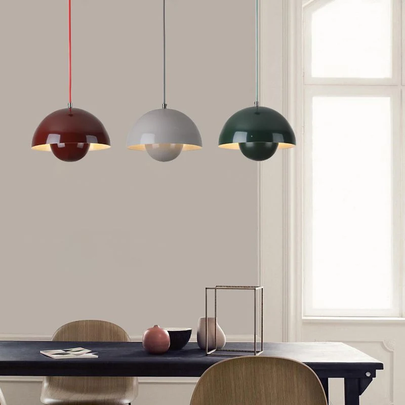 Hanglamp Eettafel Bloempot Scandinavisch Ø 23 cm E26 Kleurrijk Verstelbaar Warm Sfeerlicht | Sansoti