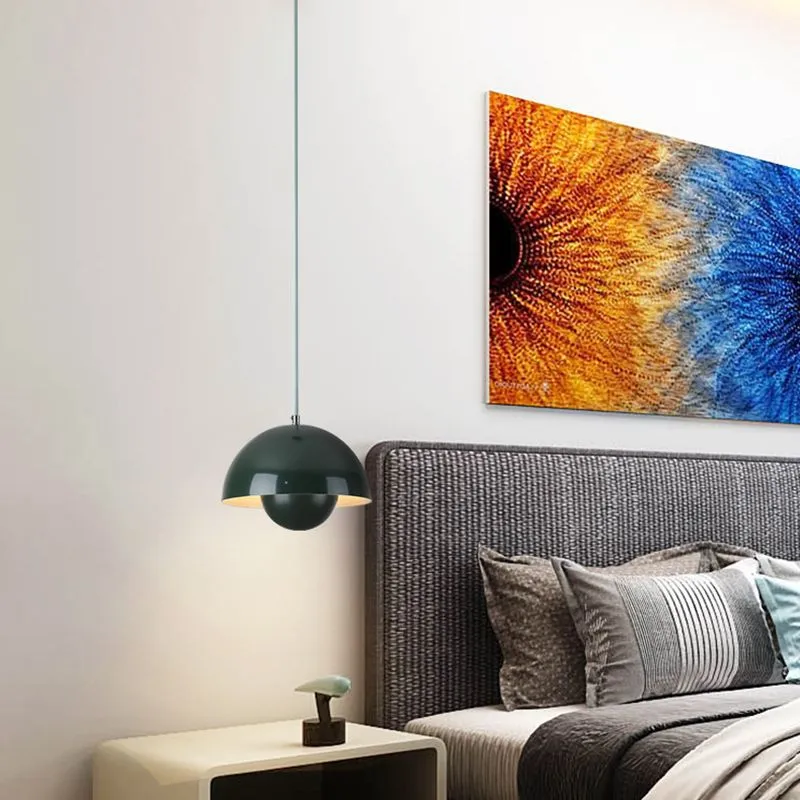 Hanglamp Eettafel Bloempot Scandinavisch Ø 23 cm E26 Kleurrijk Verstelbaar Warm Sfeerlicht | Sansoti