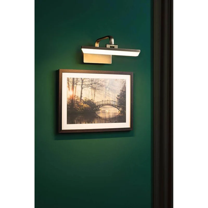 LED Spiegel-& Bilderleuchte Renan Messing-Antik