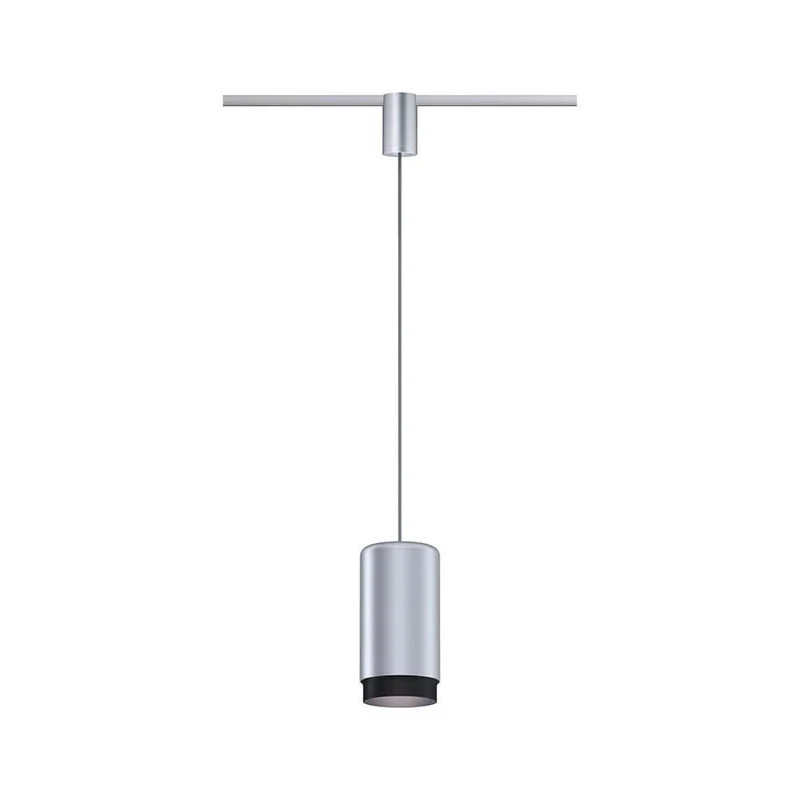 U-Rail Pendelleuchte Corus Chrom-Matt Metall