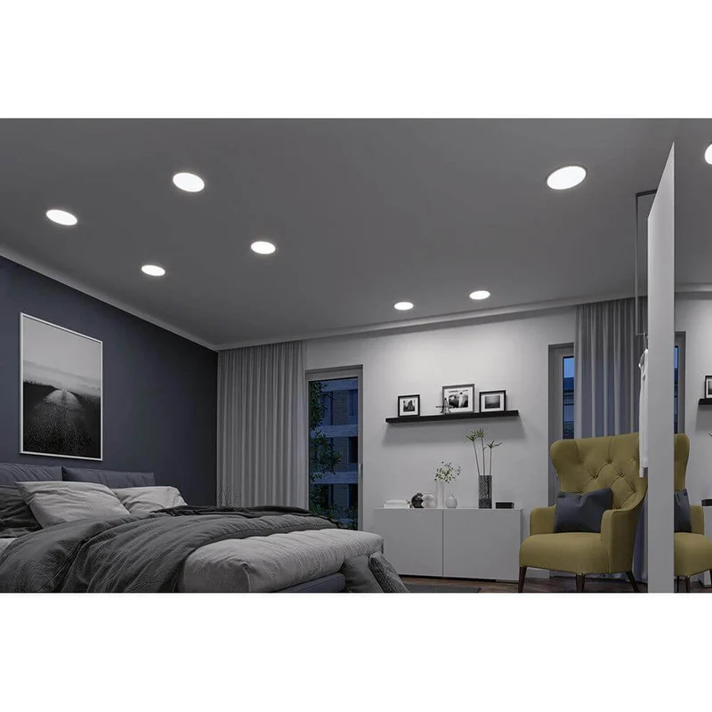 VariFit Areo LED Einbaupanel Smart Home Zigbee Chrom-Matt