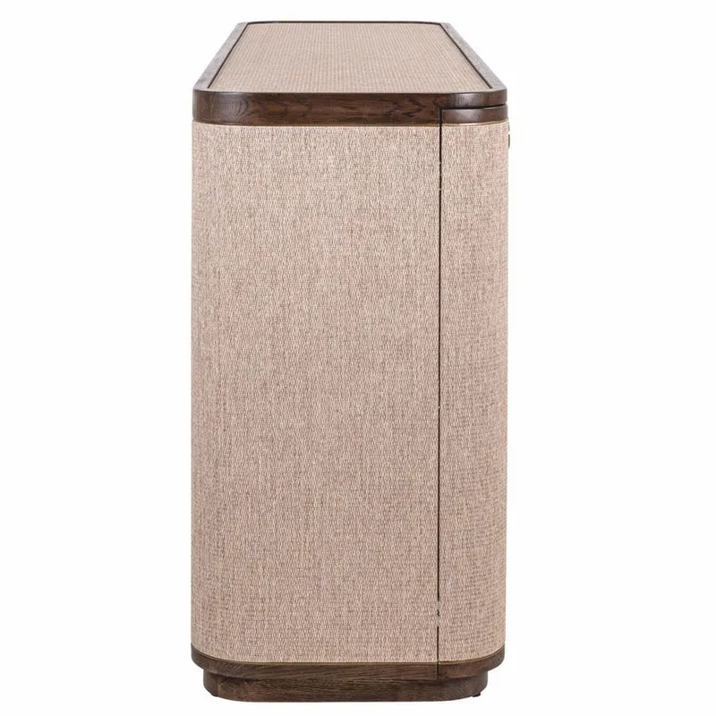 Casa Padrino Luxus Eichenholz Sideboard mit 4 Türen Braun 180 cm - Luxus Möbel