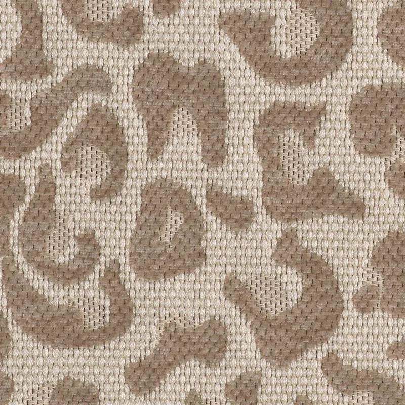 Casa Padrino Luxus Hocker mit Leoparden Design Beige - Luxus Wohnzimmer Möbel