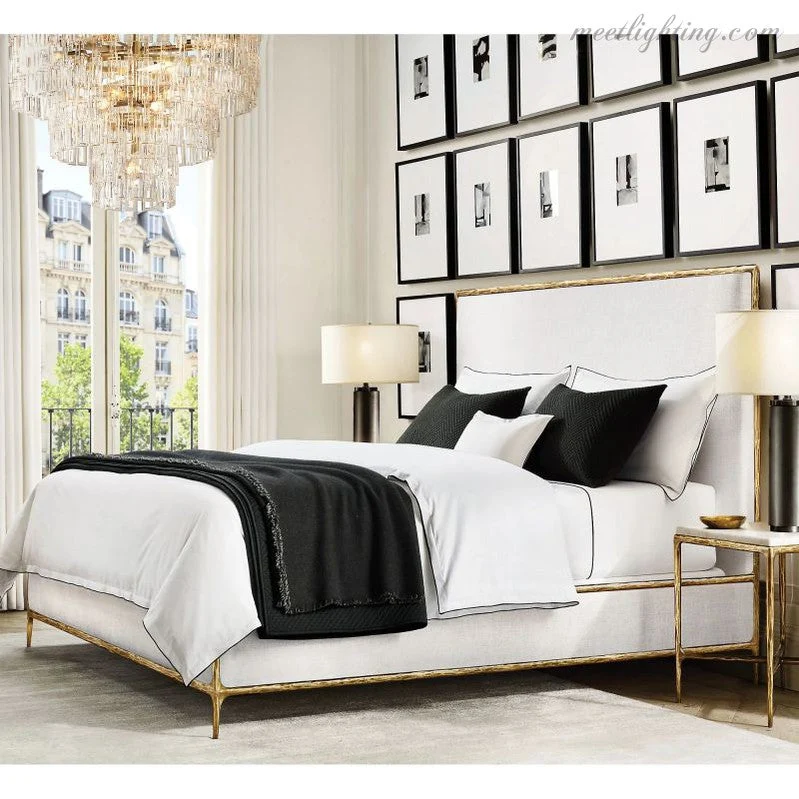 Kristallen Kroonluchter 155cm Vijf Lagen 17 Lichtpunten Staal Glas Luxe Verlichting Eetkamer Entree Lobby | Sansoti
