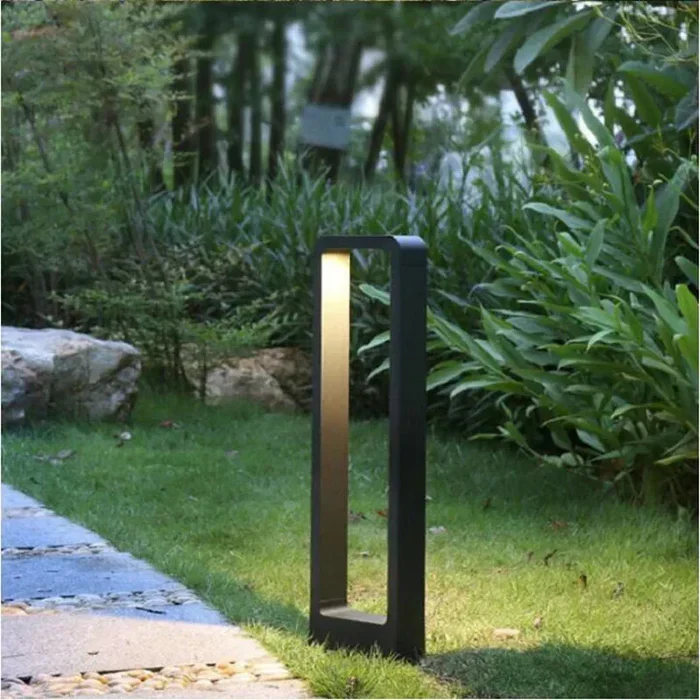 Inbouw grondspot LED aluminium grijs voor tuinpad terras tuin buitenverlichting 30-80cm energiezuinig weerbestendig | Sansoti