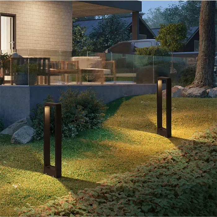Inbouw grondspot LED aluminium grijs voor tuinpad terras tuin buitenverlichting 30-80cm energiezuinig weerbestendig | Sansoti