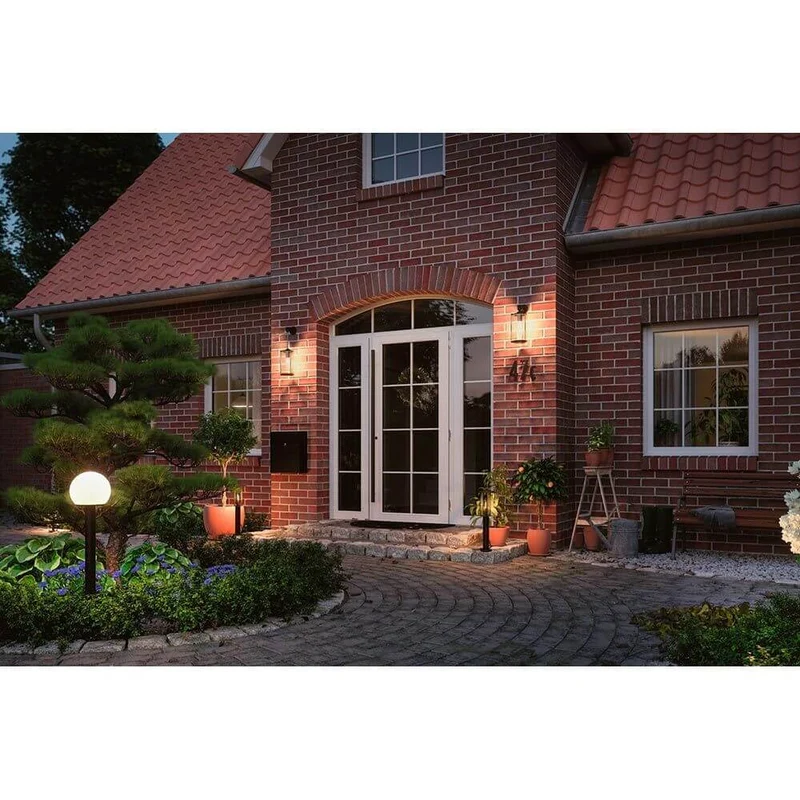 Plug & Shine LED Gartenstrahler Classic IP65 Anthrazit