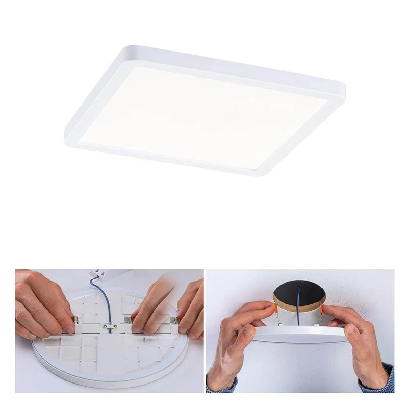 VariFit LED Areo Einbau Panel Deckenleuchte Eckig Weiß