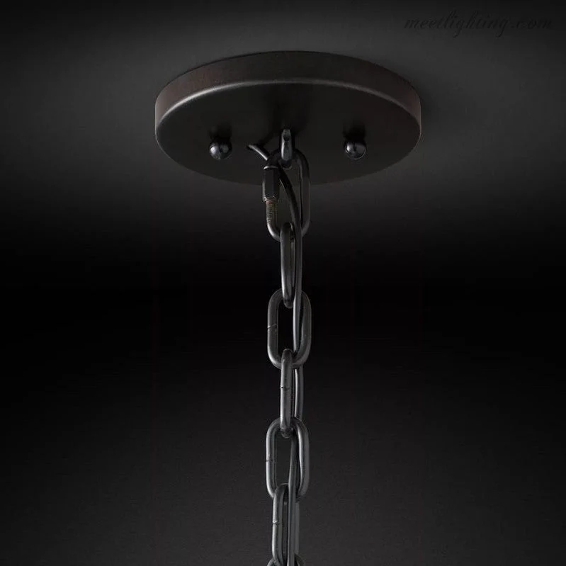 Ronde Kristallen Kroonluchter 150cm – 14 Lichtpunten Glas Hangverlichting voor Eetkamer Woonkamer en Entree | Sansoti