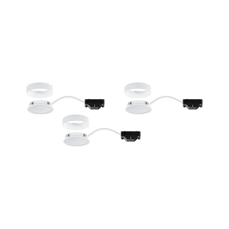 LED Unterschrankleuchte Pukk Rund 6,5cm Weiß