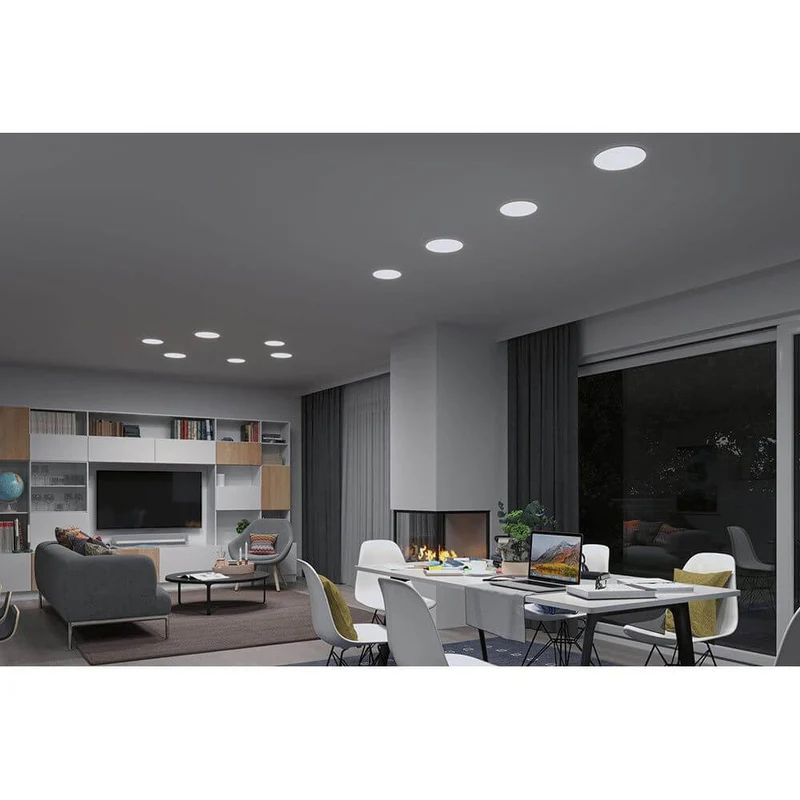 VariFit LED Einbaupanel Smart Home Zigbee Veluna Ø 18,5cm