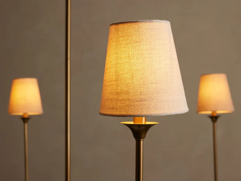 Ronde Kroonluchter Metaal met Kappen 42-68cm Messing Brons Klassiek Modern Hanglamp voor Eetkamer Woonkamer | Sansoti