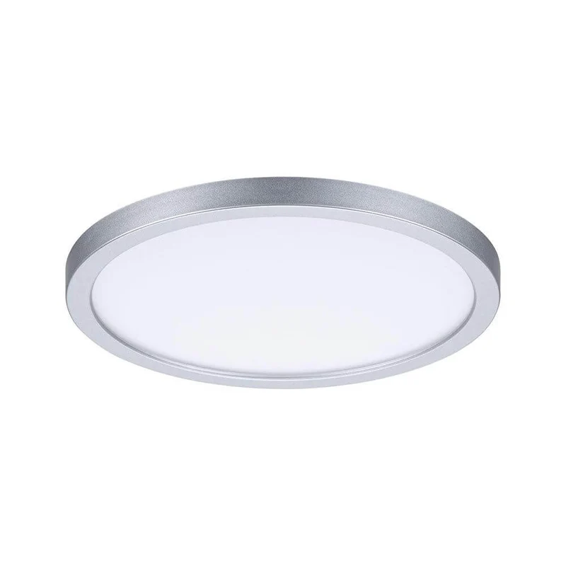 VariFit LED Einbaupanel Areo Rund Ø 17,5cm Chrom-Matt