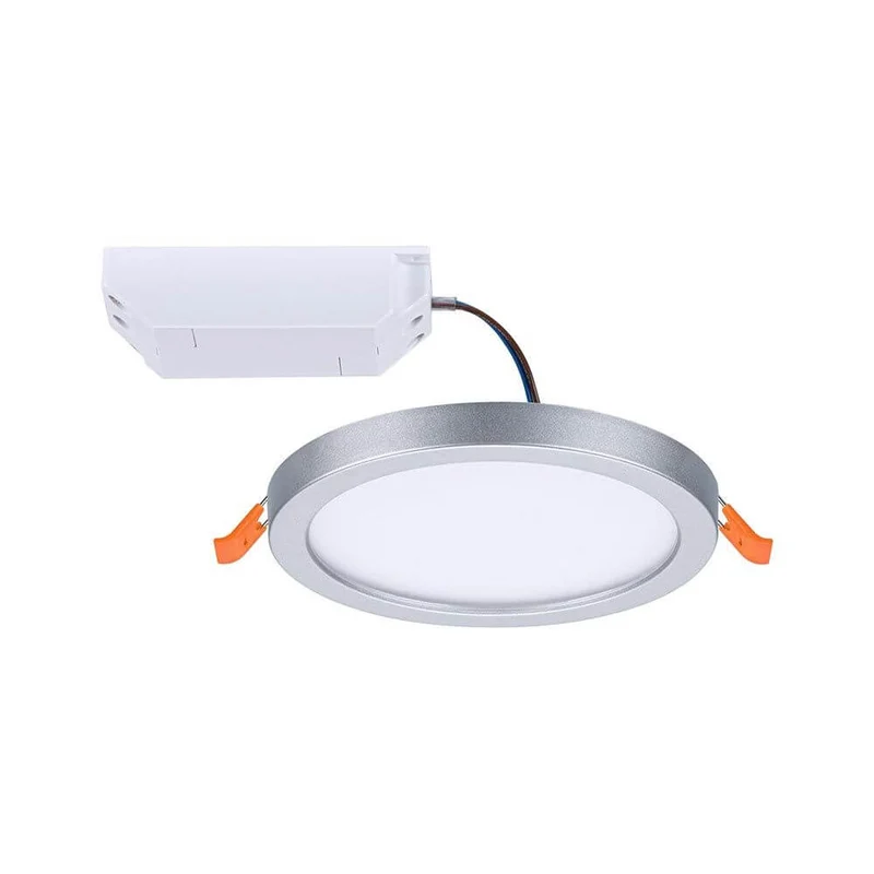 VariFit LED Einbaupanel Areo Rund Matt-Chrom
