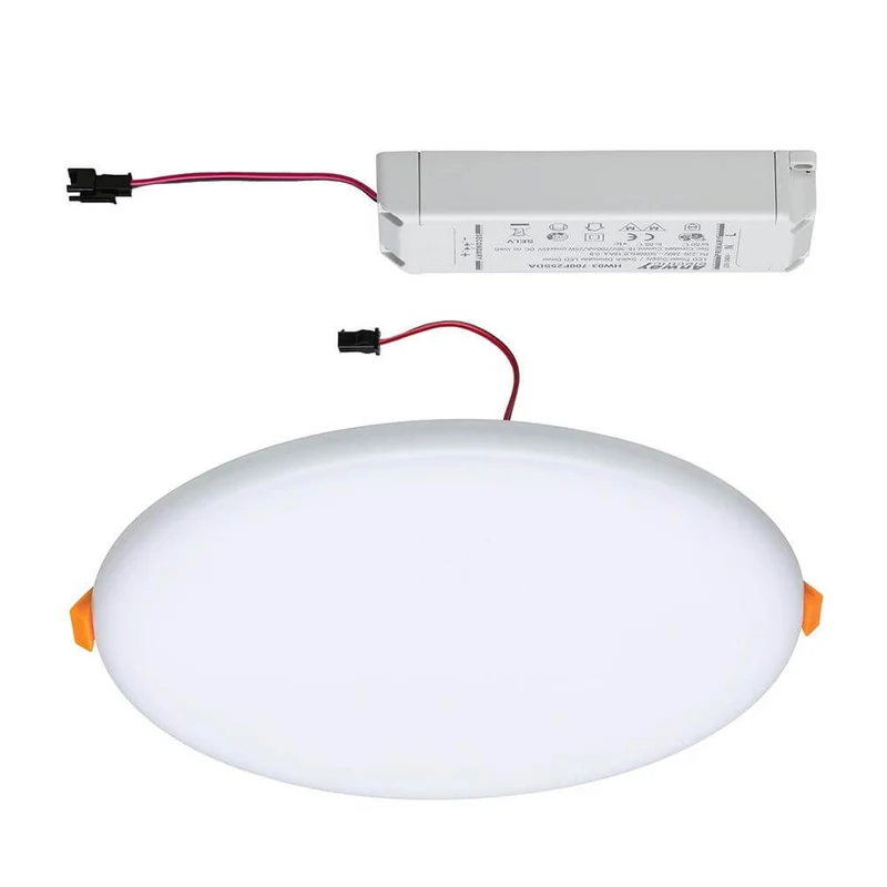 VariFit LED Einbaupanel Veluna mit 3-Stufen-Dimmer Satiniert